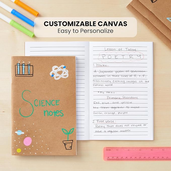 Lined Kraft Journals 24 Pack — view 2