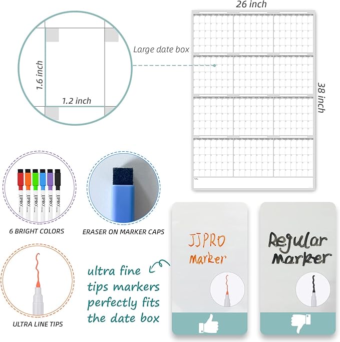 Dry Erase Wall Calendar — view 3