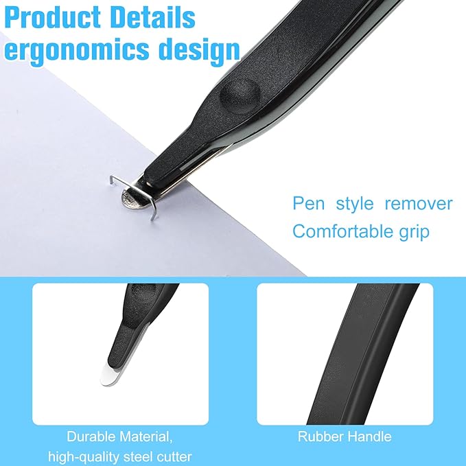 24 Pcs Magnetic Staple Remover Bulk Staple Remover Puller Removing Pen — view 3
