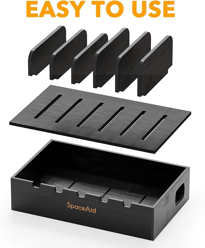 SpaceAid Bamboo Charging Station — view 5