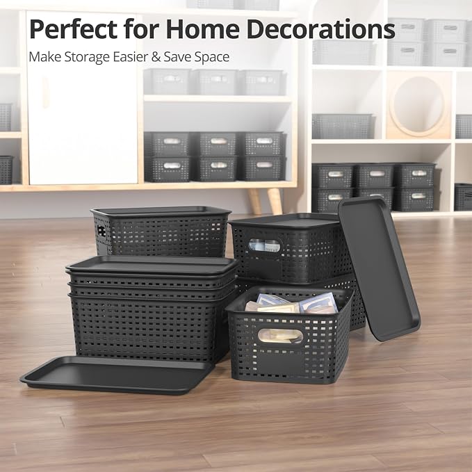 ZFTMRR Plastic Storage Basket — view 7