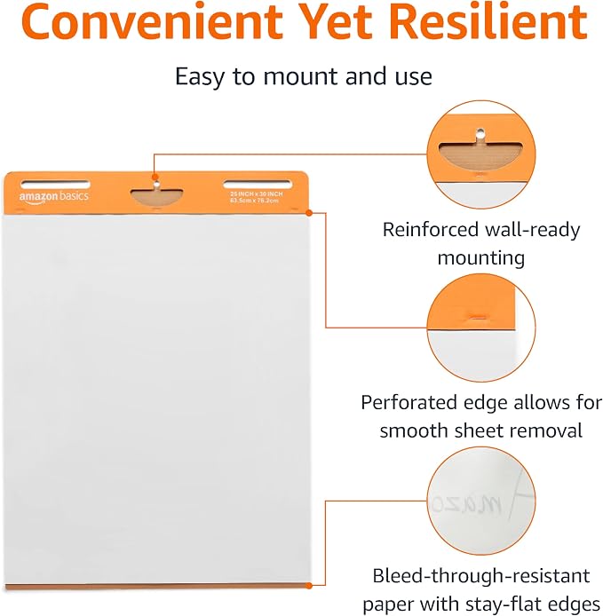 Amazon Basics Sticky Easel Pads — view 2
