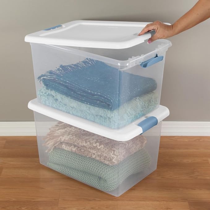 Sterilite 18-Pack Latching Box, Under Bed Storage Bins — view 8