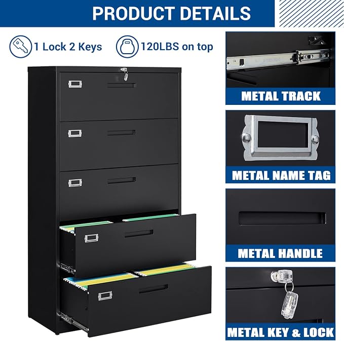 Fesbos Lateral File Cabinet — view 7