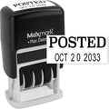 MaxMark Self-Inking Rubber Date Office Stamp