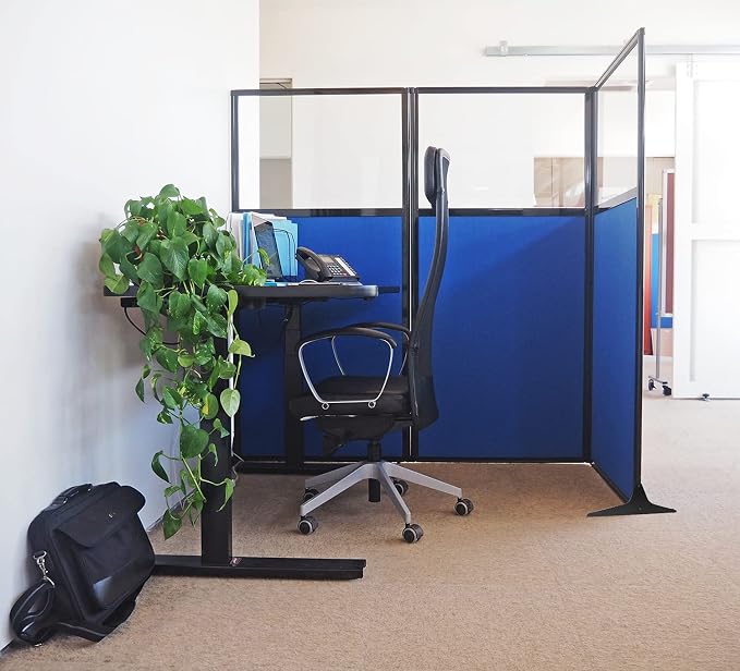 Versare Workstation Partition | Portable Wall Divider | Modern Office Cubicle | — view 5