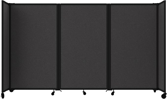 Versare Room Divider 360 Portable Wall Partition | Folding Panels | Large