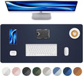 Leather Desk Pad Protector, Desk Mat, Large Mouse Pad, Non-Slip Desk Pad