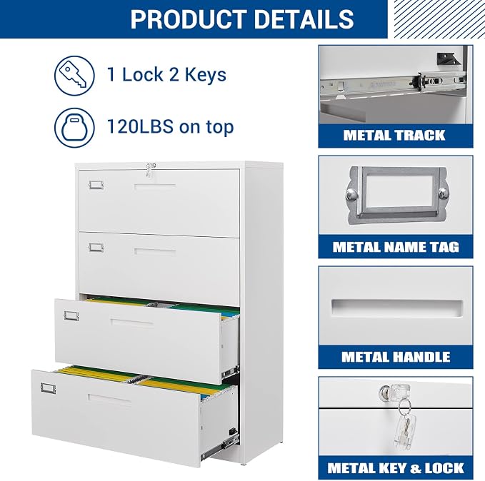 Fesbos Lateral File Cabinet — view 6