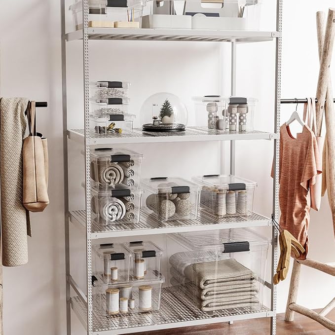 Superio Clear Storage Bins — view 9