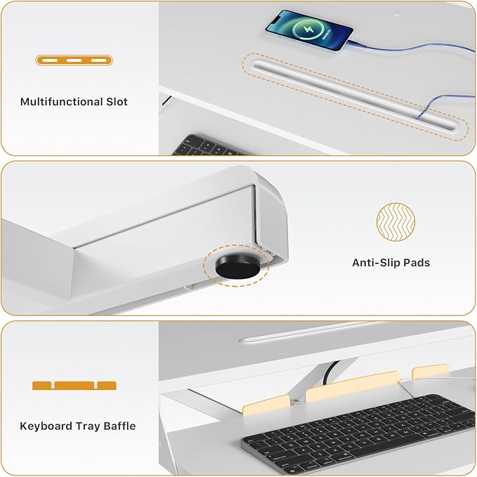 JOY worker Standing Desk Converter, Desktop Workstation Riser — view 6