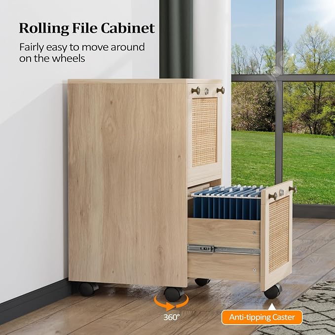 VINGLI 2 Drawer File Cabinet — view 6