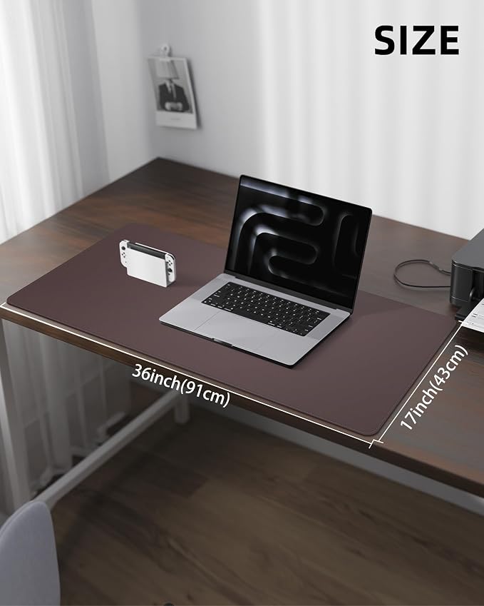 PU Leather Desk Pad Protector — view 5
