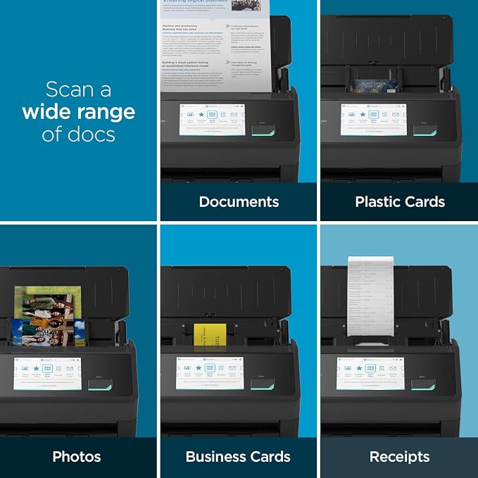 ScanSnap iX2500 Premium Wireless or USB High-Speed Cloud Enabled Document — view 4