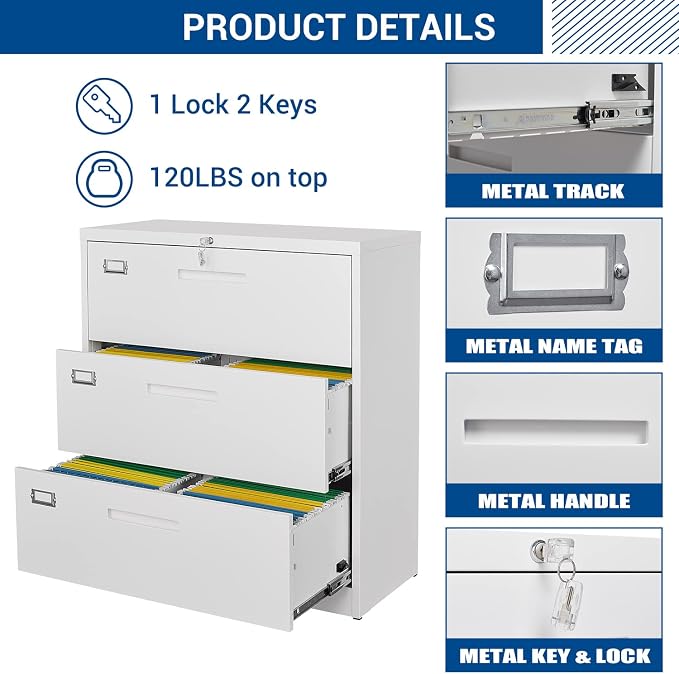 Fesbos Lateral File Cabinet — view 6