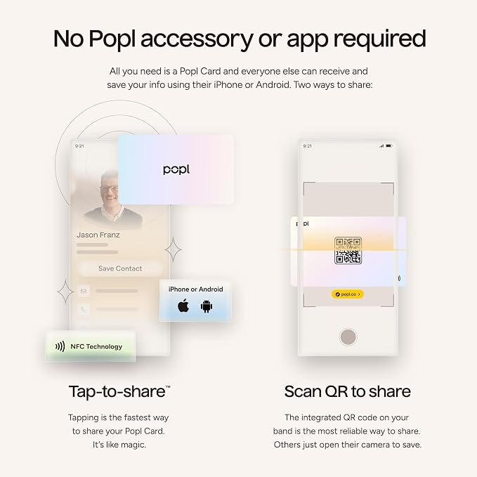 Popl Smart NFC Business Card — view 2