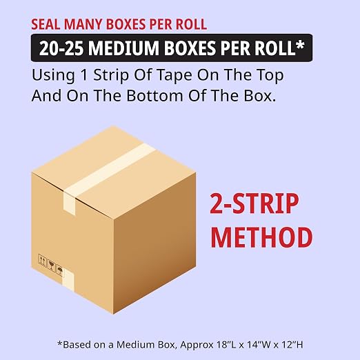 Tape Logic Heavy Duty 2in x 25yd Clear Packaging Tape — view 3