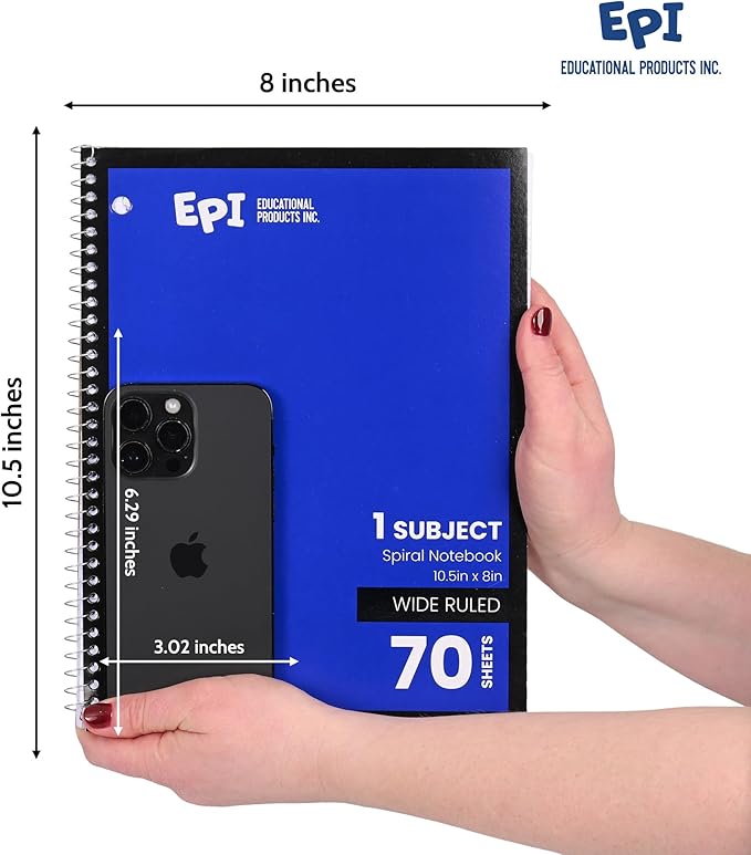 EPI Spiral Notebook | Wide — view 3