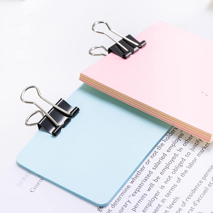 Amazon Basics Sturdy Binder Clips — view 8