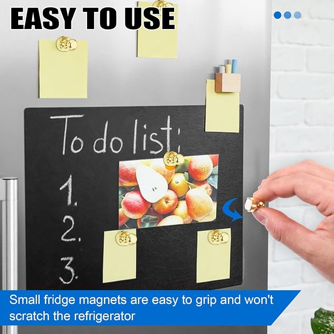 LOVIMAG Fridge Magnets 40Pcs Refrigerator Whiteboard Small Strong Magnet — view 5