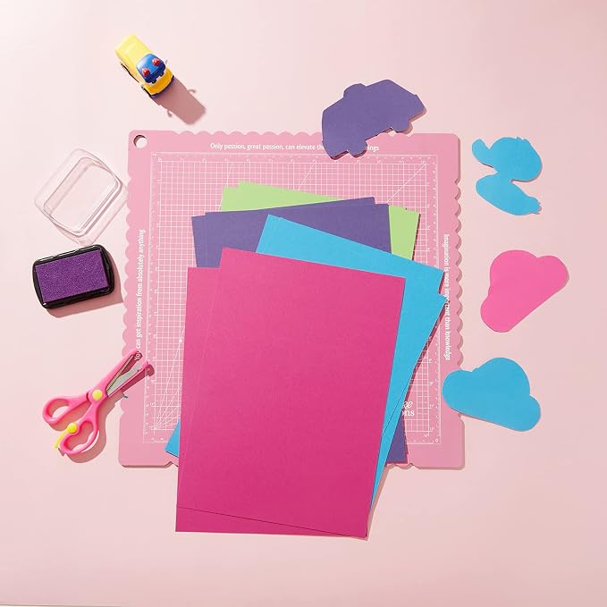 LIVHOLIC 200 Colored Cardstock Paper, Colorful Card Stock 250 GSM Heavy Weight — view 4