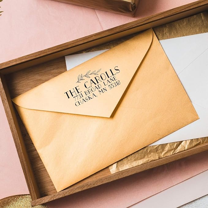 Self Inking Modern Address Stamps | Custom Return Address Stamper — view 9