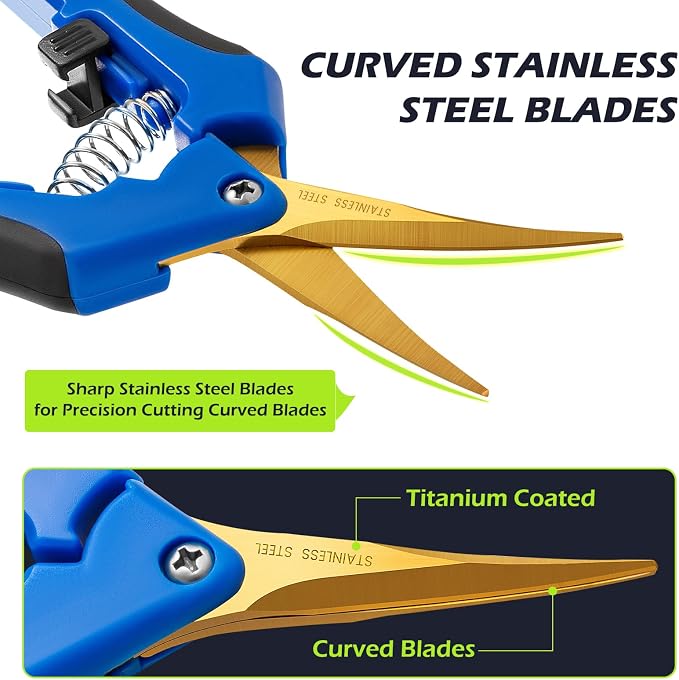 GROWNEER 3 Packs 6.5 Inch Pruning Shears — view 8