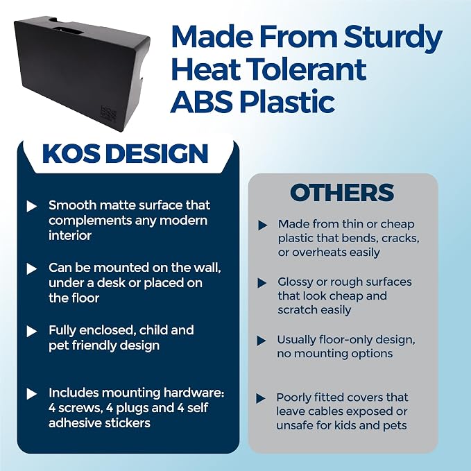 Kos Design Cable Management Box — view 7