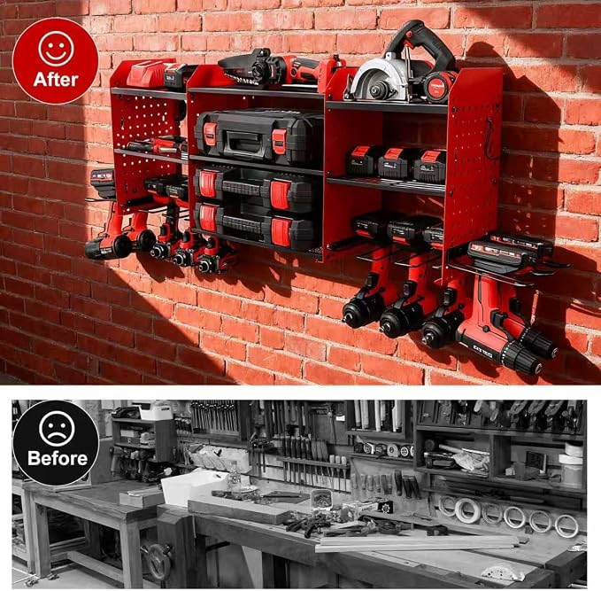 Large Power Tool Organizer Wall Mount — view 5