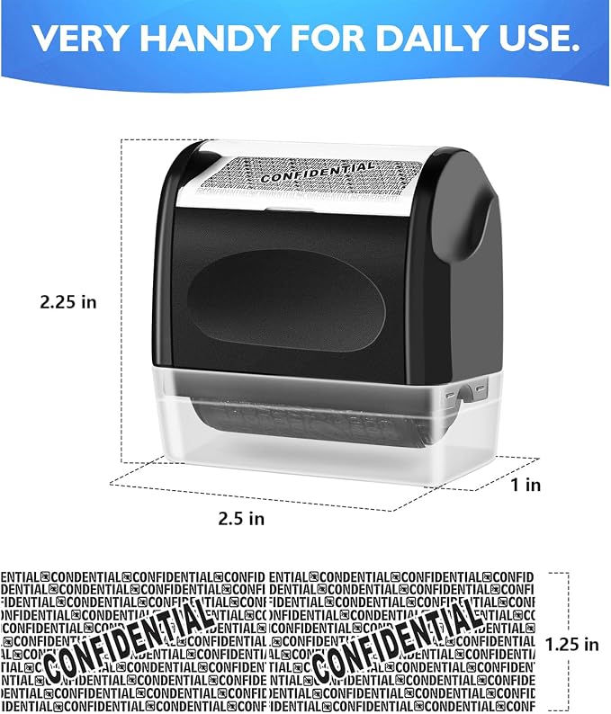 Identity Theft Protection Roller Stamp — view 4