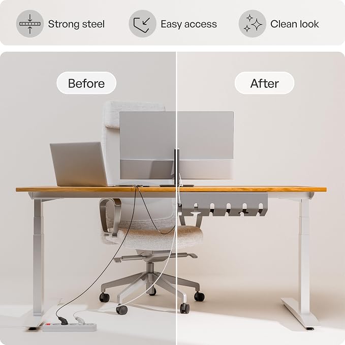 PAMO Cable Management Under Desk — view 4