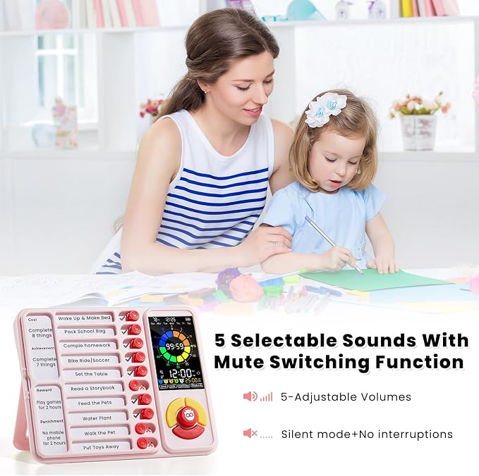 ADHD Tool for Kids, 5-in-1 Visual Timer — view 6