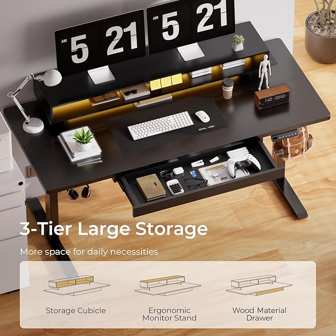 GTPLAYER Electric Standing Desk — view 5