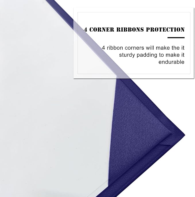 Diploma Cover 8.5” x11” Diploma Holder of Graduation Leatherette Padded — view 4