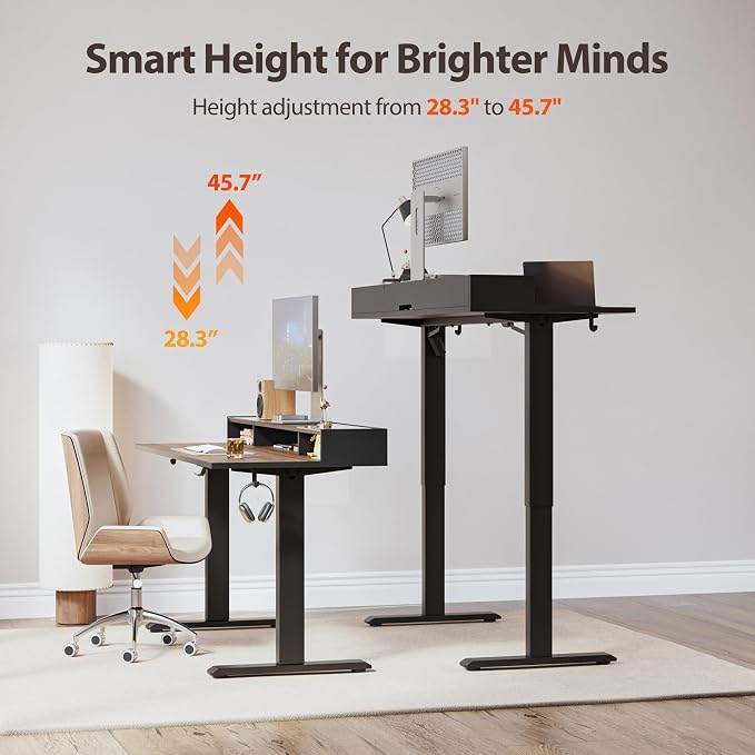 Agilestic Glass Standing Desk — view 8