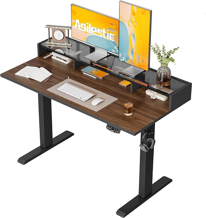 Agilestic Glass Standing Desk