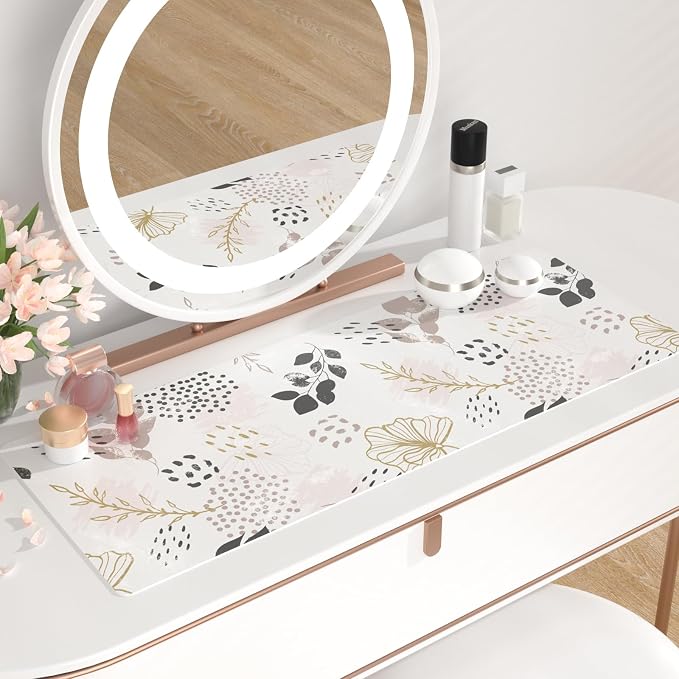 QIYI Large Mouse Pad for Desk, Cute Desk Mat for Desktop, Women Girls Office — view 6