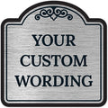 Custom Decorative Sign, Personalized Metal Sign
