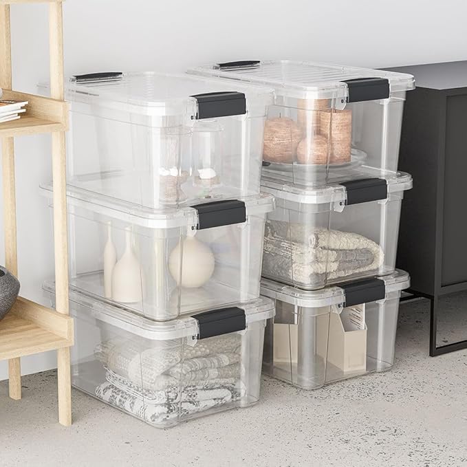 Superio Clear Storage Bins — view 8