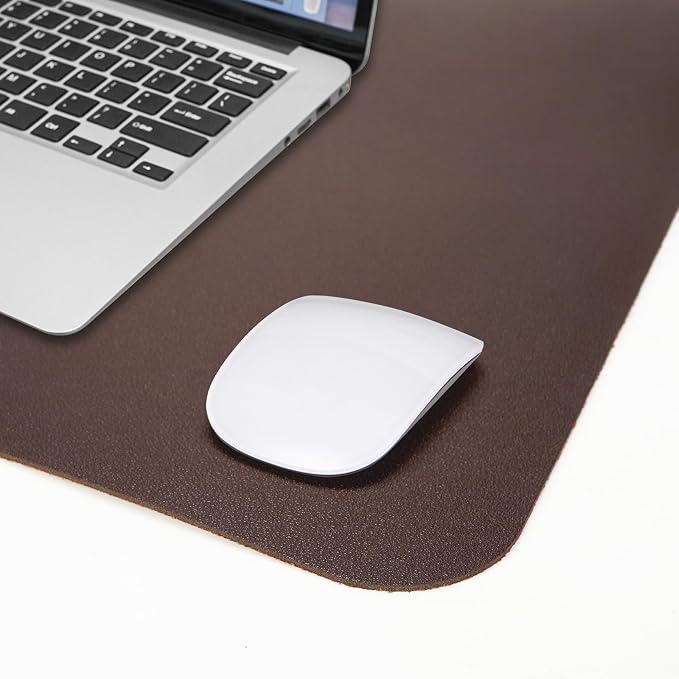 Leather Desk pad Protector, Large Desk mat — view 5