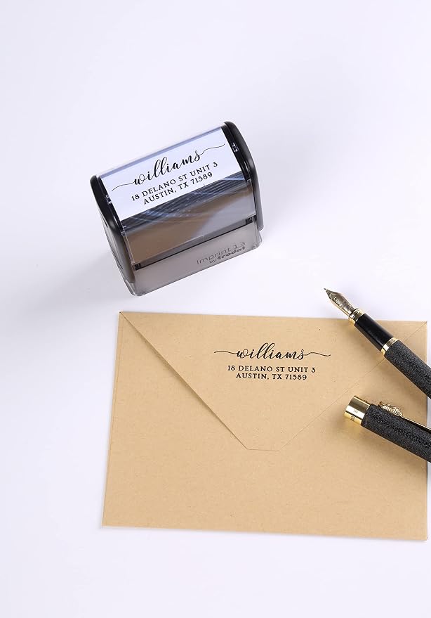 LOMENTICSCustom Self Inking Return Address Stamp, Make Return Addressing Easy — view 7