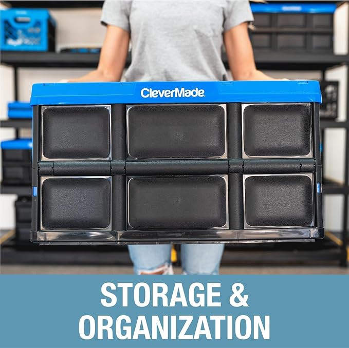 CleverMade Collapsible Storage Bins — view 7