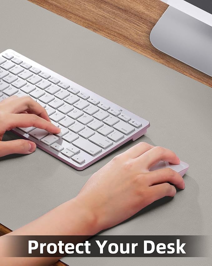 Leather Desk Protector, Laptop Mat — view 3