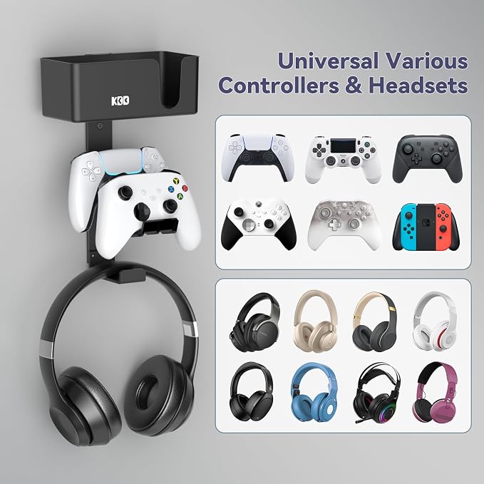 KDD 4-in-1 Wall Mount Controller Holder — view 3