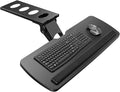 HUANUO Keyboard Tray Under Desk, 360 Adjustable Ergonomic Sliding Keyboard &