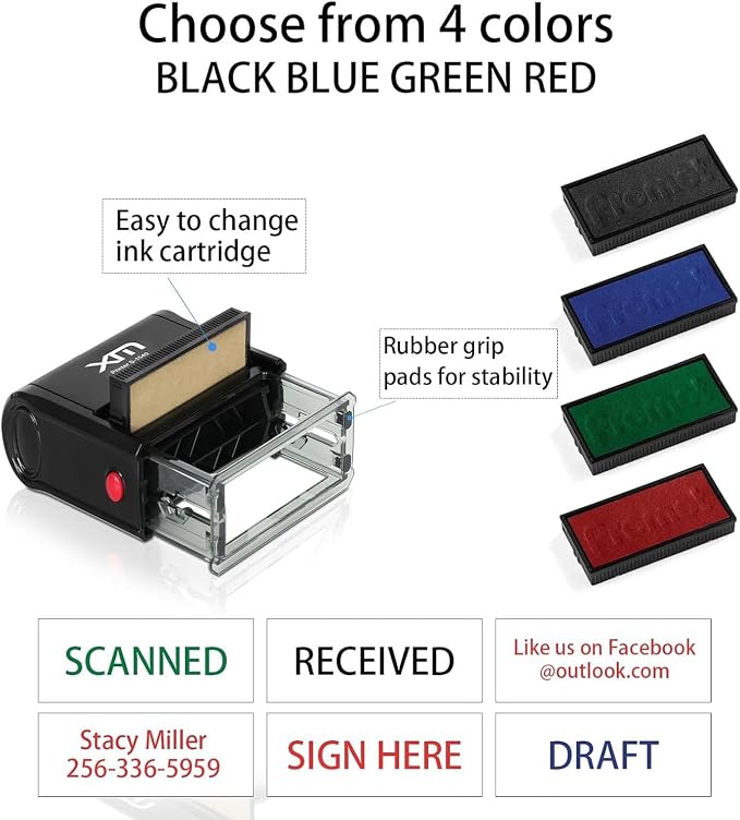 Laoife Custom Stamp Self Inking — view 5
