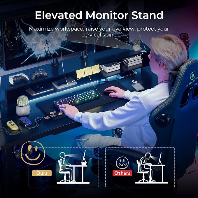 GTPLAYER Electric Standing Desk — view 8