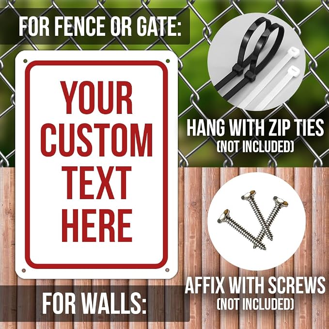Custom Sign, Personalized Signs — view 6