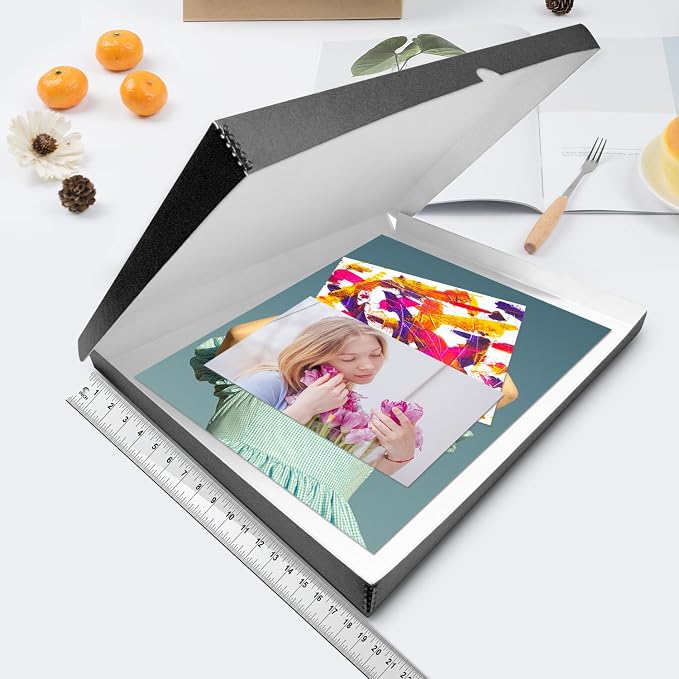 Lineco Folio Storage Box, Clamshell Design — view 3