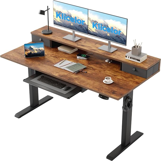 Klicelor 55 Inch Electric Standing Desk